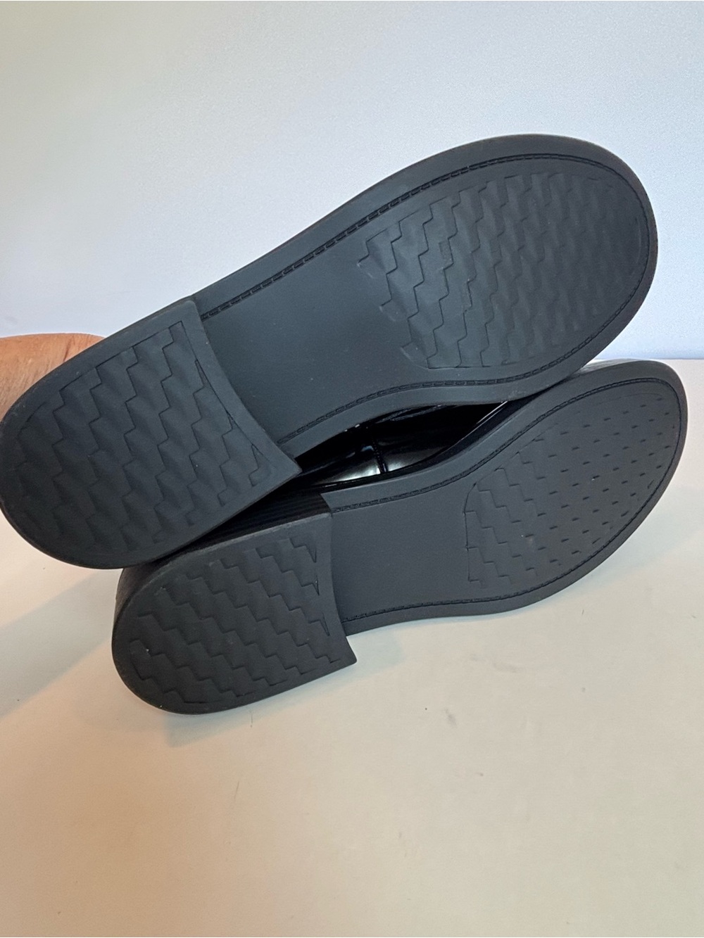 Madden Girl Cecilly Black Patent Penny Loafers Shoes Women’s Size 8.5 NIB - Picture 6 of 9